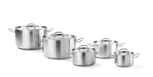 HENDI Fleischtopf - mit Deckel - Ø160x(H)95 mm - 1,7 Liter 0,7 mm Wandstärke