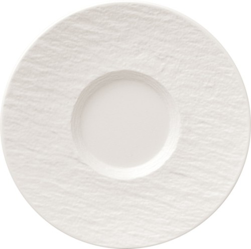 Villeroy & Boch Untertasse, 15,5 cm Durchmesser, Serie The Rock White Glacier