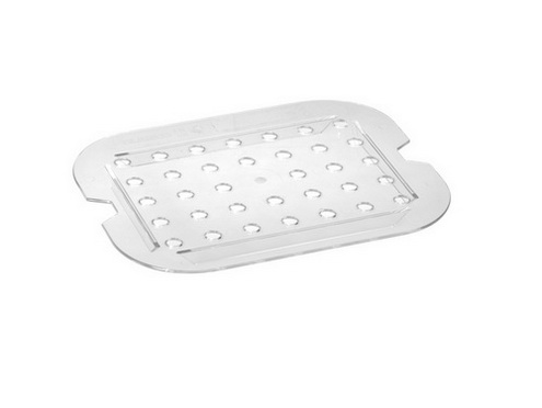 Blanco GN-EINLEGEBODEN G-KELB 1/2 POLYCARBONAT transparent ,mit Griffmulde, spülmaschinengeeignet