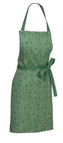 Schürze Cora 100%Baumwolle hellgrün/grün Muster 80,0x67,0 cm von Kela
