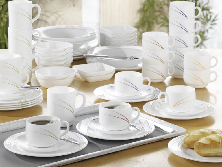 Dessertteller Ø: 19,5 cm, aus Hartglas Toronto Passion ARCOPAL