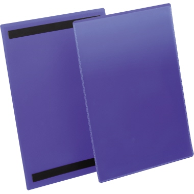 DURABLE Etikettenhülle 22,3 x 31,3 cm (B x H) Polypropylen blau