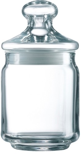 Small Pot Club Dose m.Dkl. 28cl * - Luminarc transparent