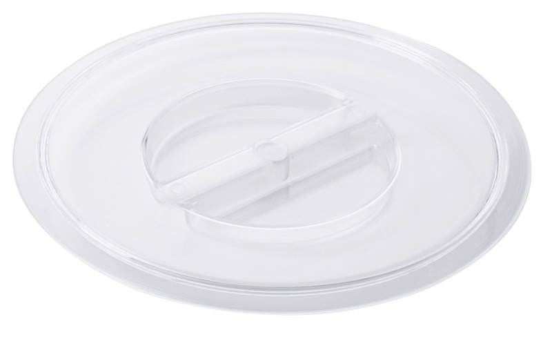 PC Deckel rund, klar