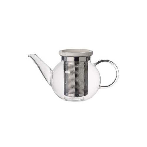 Villeroy & Boch Teekanne S mit Sieb, 12 cm Durchmesser, Serie Artesano Hot Beverages, Inhalt: 0,5 Liter