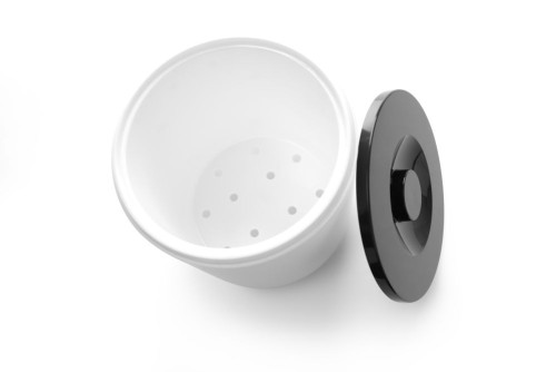 Eiseimer, weiß, doppelwandig. Polystyren. 5 Liter. ø 190x(H)200 mm