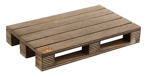 Servierbrett -GENUSSPALETTE- 20 x 12 cm, H: 3 cm Birkenholz nicht spülmaschinengeeignet stapelbar wasserfest