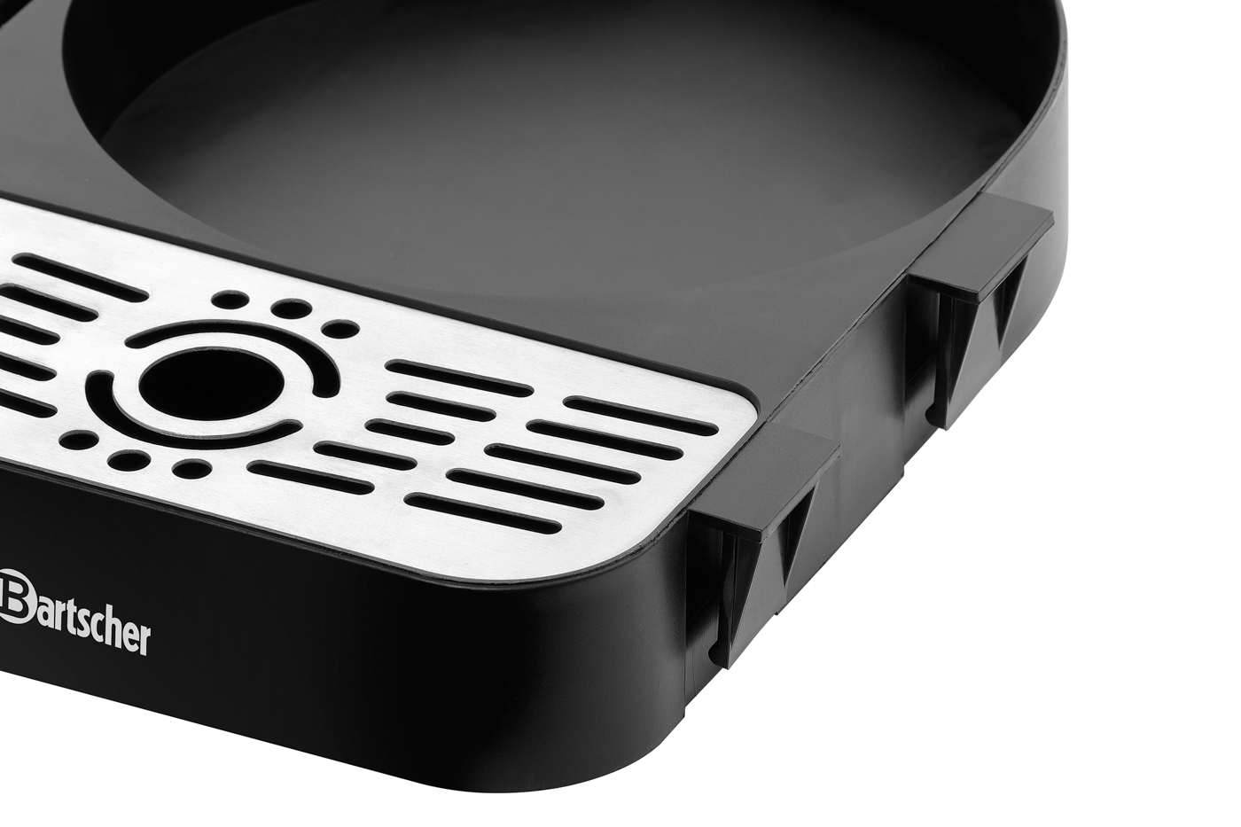 Bartscher Abtropfschale Z50-170 | Material:Kunststoff ,Edelstahl | Maße: 20,5 x 25,5 x 4,0cm. Gewicht: 0,31 kg