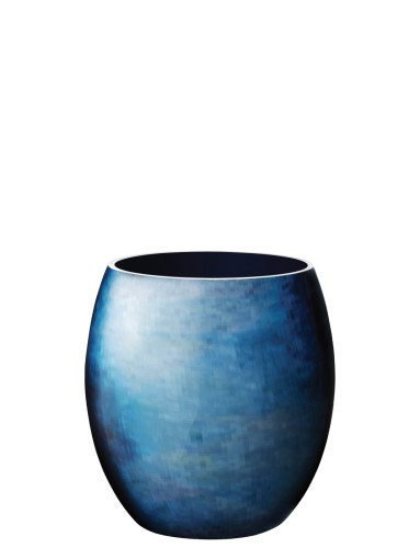 Stockholm Vase H 19.4 cm horizon, Maße: 180 x 180 x 194 mm