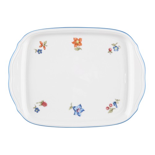 Seltmann Unterteil zur Butterdose 250 g, eckig mit Relief, Form: Sonate, weiss4032 Nostalgie, hohe Kantenschlagfestigkeit, Made in Germany