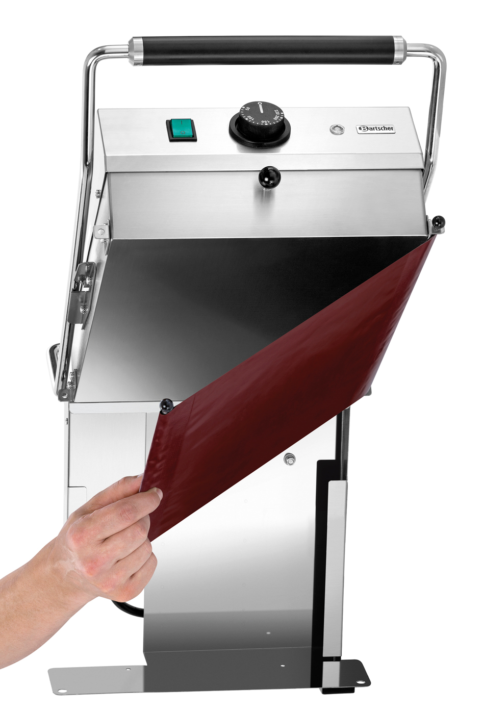 Bartscher Grillaufsatz GDP 320/650E | BreiteBratfläche: 325 mm | Maße: 32,5 x 48 x 66,5 cm.Gewicht: 18 kg