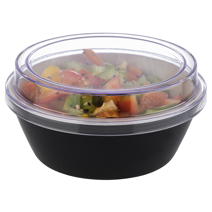 APS Deckel FRIDA, transparent, rund, Durchmesser: 13 cm, Höhe: 2,5 cm Material: SAN-Kunststoff