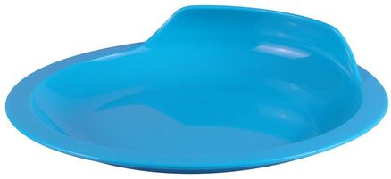 Roltex Teller mit Hilfsfunktion, blau