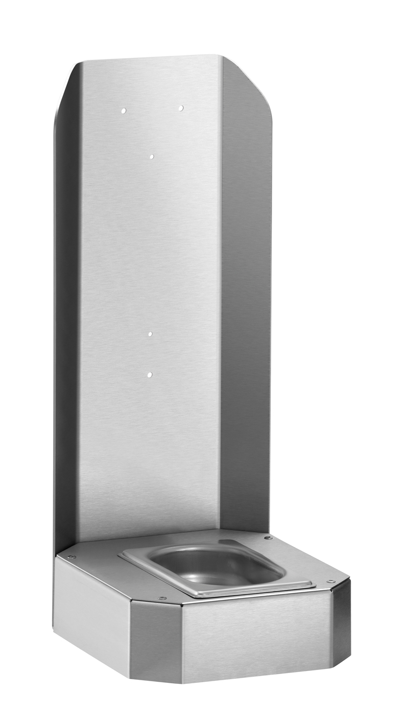 Bartscher Desinfektionssäule XS1 480 |Abtropfschale integriert: Ja | Maße: 19,5 x 23,5x 47,0 cm. Gewicht: 2,7 kg