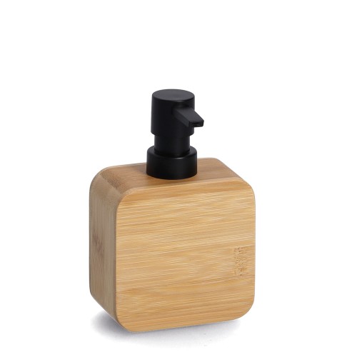 Seifenspender, Bambus. Länge: 100 mm. Breite: 56 mm. Höhe: 154 mm