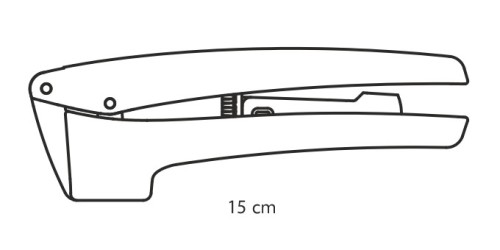Knoblauchpresse PRESIDENT, mit Siebeinsatz