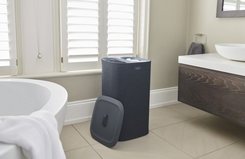 Joseph Joseph Tota 60-Liter-Wäschetrennkorb – Schwarz