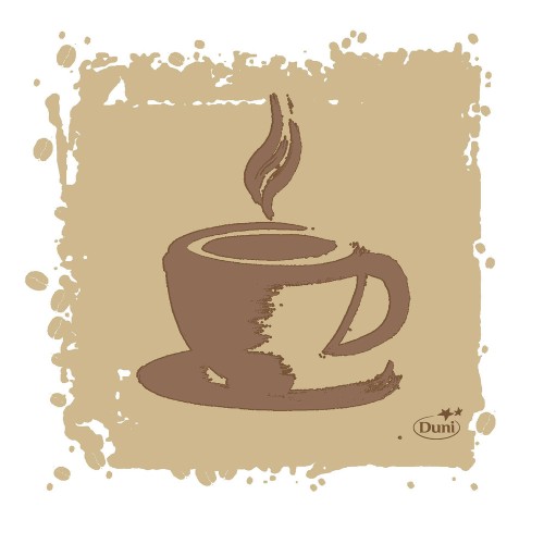 DUNI Zelltuchservietten 24 x 24 cm, 1/4 Falz, Cafeteria, 3-lagig