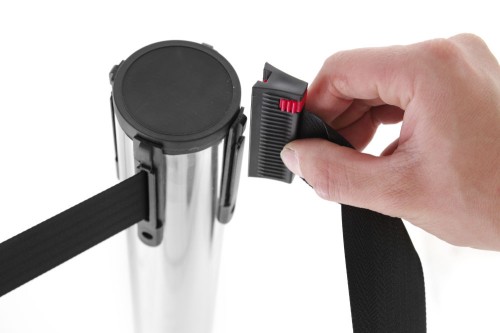 Bandabsperrung / Absperrsystem mit Fuß BP37ID