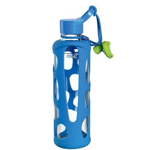 Trinkflasche 0,5l blau Krokodi - Leonardo