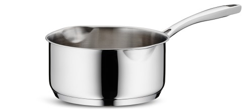 KELA Stielkasserolle Flavoria Edelstahl 18/10 silber glänzend 9,0cm 18,0cmØ 1,8l