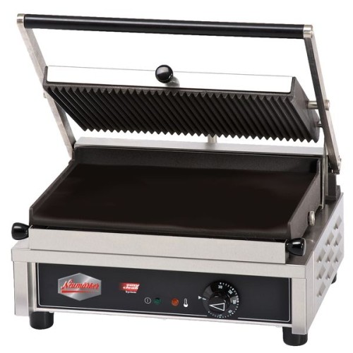 NEUMÄRKER Multi Kontakt Grill II - oben geriff./unten glatt zusätzliche Wechselplatten nicht enthalten 416x379x220 mm