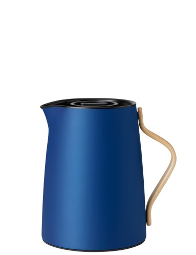 Emma Isolierkanne, Tee 1 l. dunkelblau, Maße: 175 x 140 x 185 mm