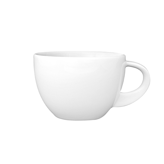 Obertasse 0,26 l - Form: Universo - weiss - aus Porzellan. Hersteller: Eschenbach. "Made in