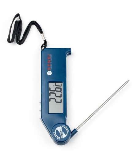 HENDI Thermometer mit einklappbarer Sonde - -50/300C max - 150 mm