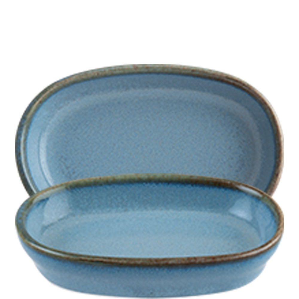 Bonna Sky Hygge Schale oval 10x6,5cm; 6cl, Reaktive Glasur, Porzellan