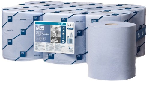 Tork ReflexTM Starke Mehrzweck Papierwischtücher Wischen Innenabrollung SmartCore®