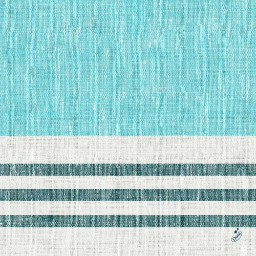 DUNI Zelltuchservietten 40 x 40 cm, 1/4 Falz, Raya blue, 3-lagig