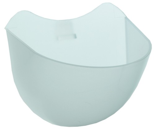 GASTRO Vario Rack Schütte 1,0 Liter, Kunststoff (Opal - frosted Look) spülmaschinengeeignet