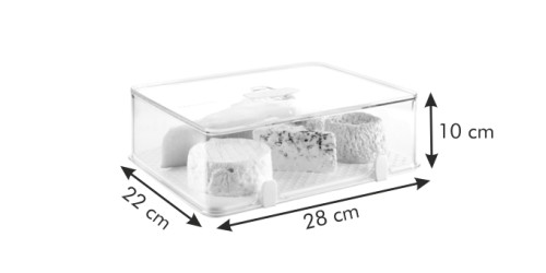 Gesunde Kühlschrank-Dose PURITY 28x22 cm, hoch