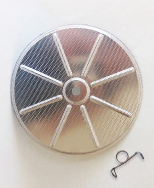 Filterscheibe für HOGASTRA Automaten, mit Klammer