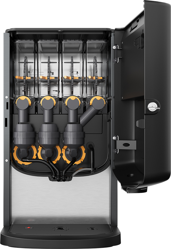 BONAMAT Instant Kaffeevollautomat Bolero 43, große Auswahl an Getränken (insgesamt bis zu 36), Touchscreen