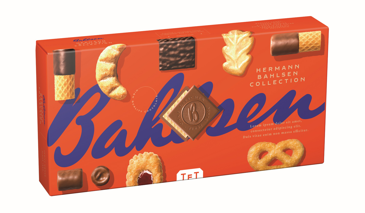 Bahlsen Hermann Bahlsen Collection S Stapelkarton 11 Bahlsen Klassiker im Serviertray Inhalt: 1 Serviereinheit mit 161 g.