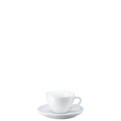 Rosenthal Obertasseertasse niedrig 0,11 Liter Profi Easy Sky aus Porzellan