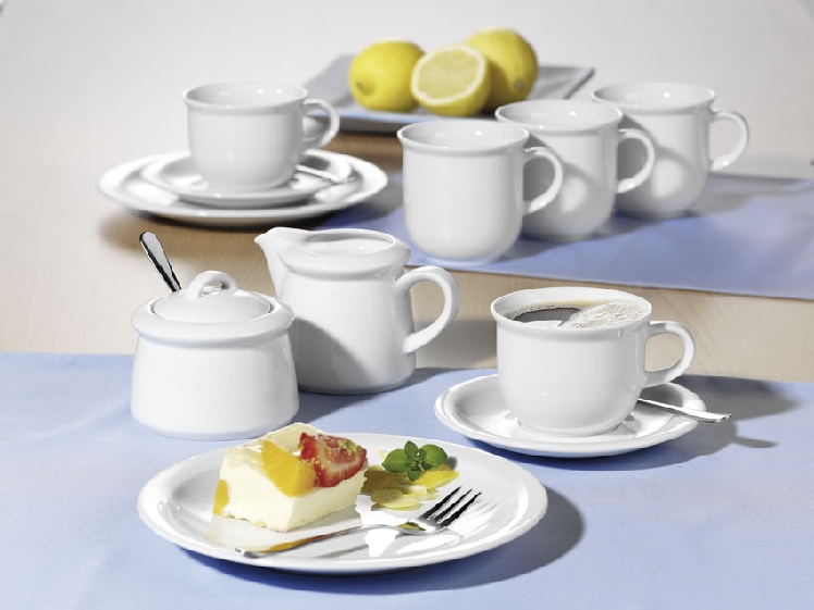 Kaffeeuntertasse TODAY, Durchmesser: 14,5 cm, uni weiß, Eschenbach