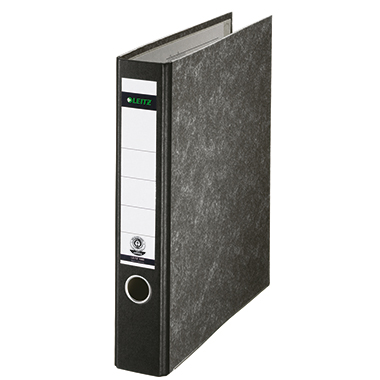 Leitz Ordner 60mm DIN A4 Werkstoff: Graupappe, recycelt Material der Kaschierung außen: Papier Material der Kaschierung