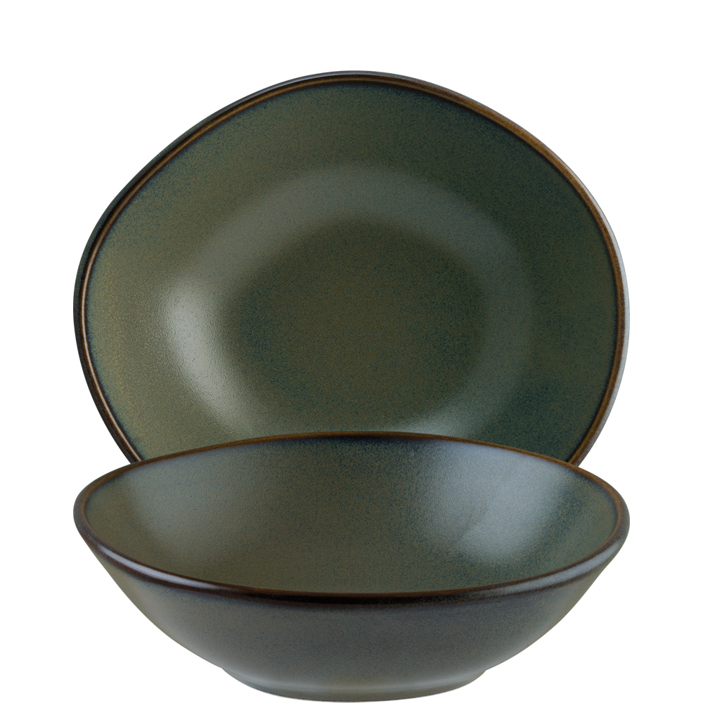 Bonna Gloire Vago Schälchen 18cm, Reaktive Glasur, Porzellan