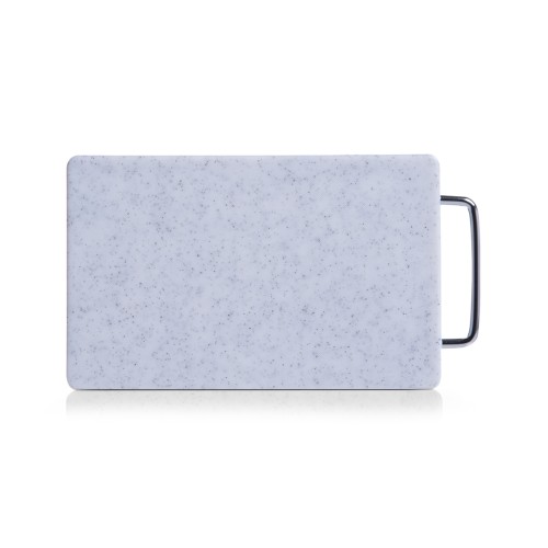 Zeller Schneidebrett m. Metallgriff, Kunststoff