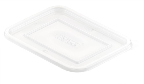 Duni Deckel für 159144/159145/160512 Transparent, 500 Stk/Krt (10 x 50 Stk)