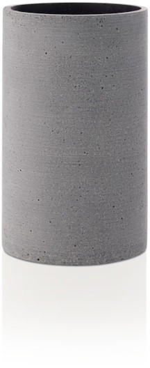 BLOMUS Vase - Dark Grey, H 20 cm, Ø 12 cm - S