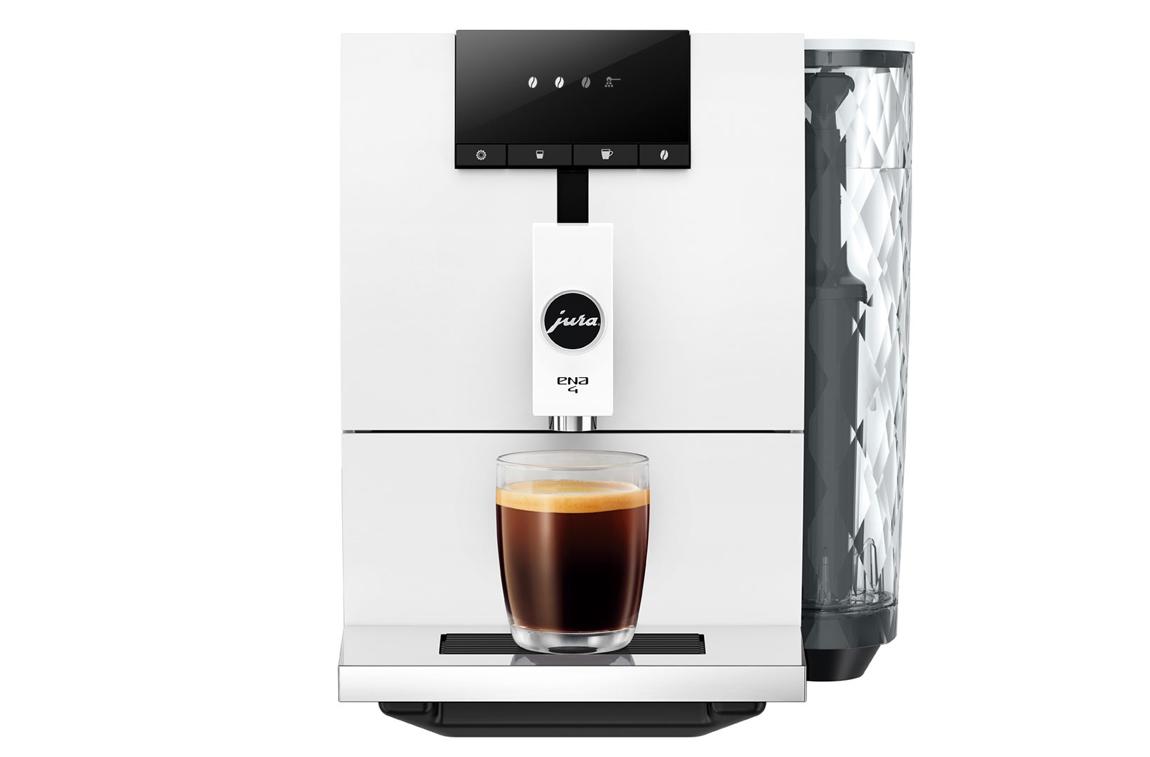 ENA 4 (EB) Kaffeevollautomat in Full Nordic White, 1,1 Liter Füllmenge Wassertank, Breite 27,1cm, Höhe 32,2cm, Tiefe 44,5cm
