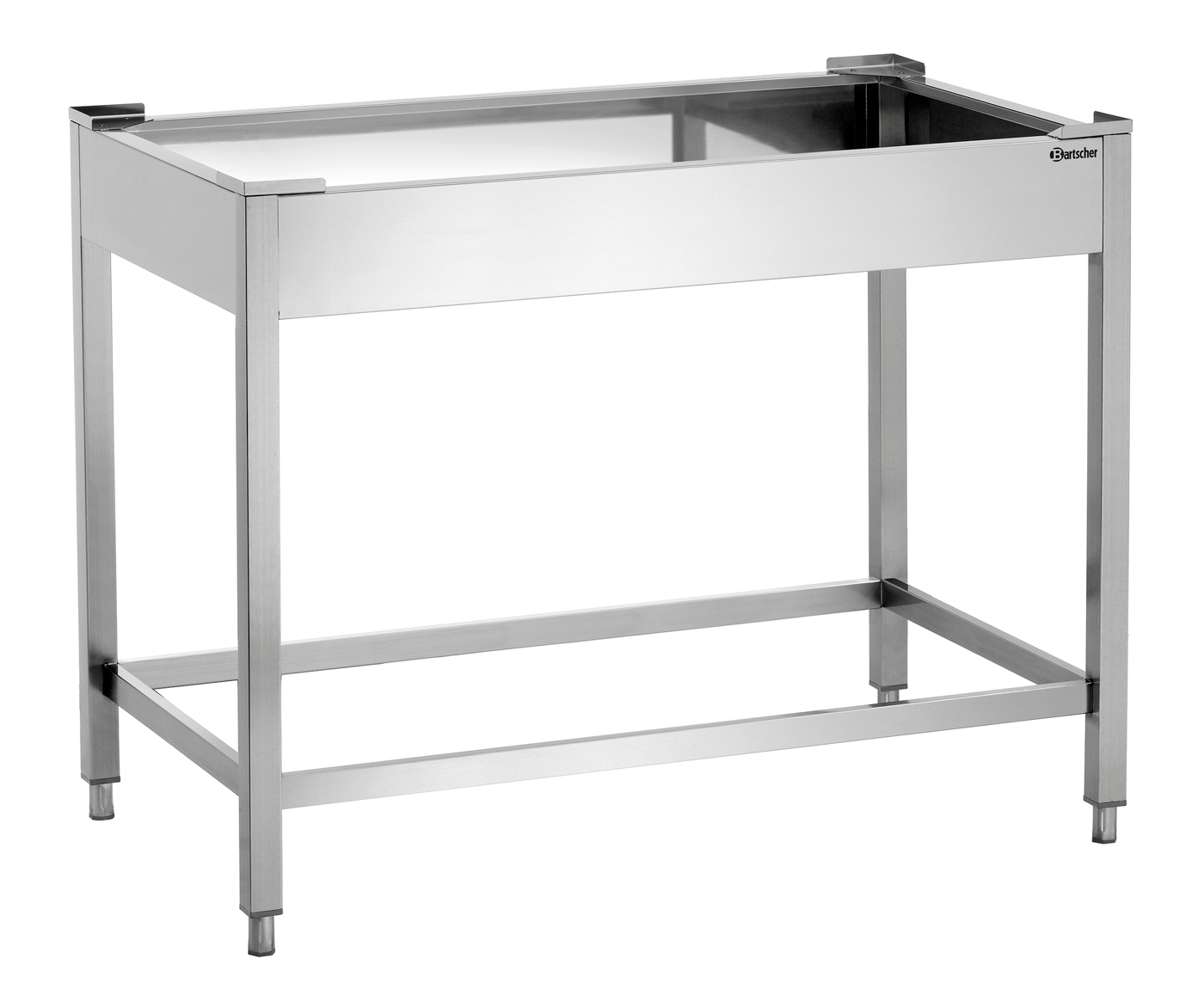 Bartscher Untergestell PO NT9 | Höhenverstellbarvon: 850 mm | Maße: 115 x 66,5 x 90,0 cm. Gewicht:19,5 kg