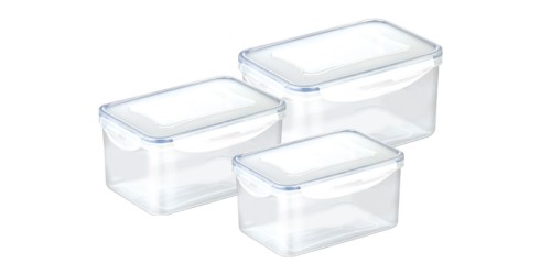 Dose FRESHBOX 3 St., 0,9, 1,6, 2,4 l, tief