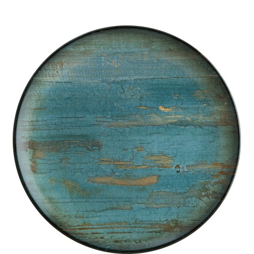 Madera Mint Gourmet Teller flach 30 cm, aus Porzellan