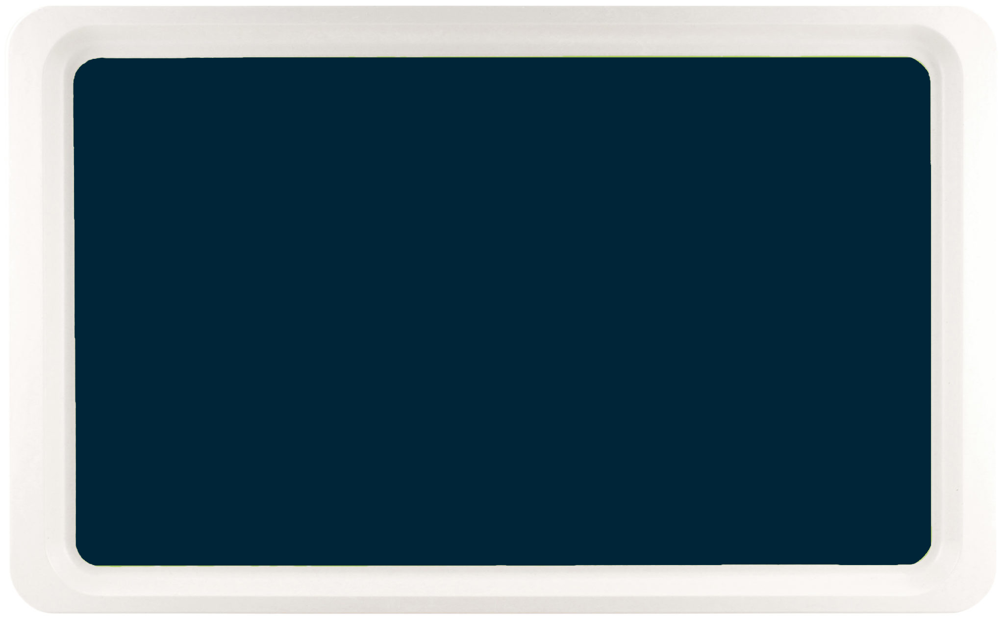 Roltex LUX Gastronorm Tablett 1/1 aus Polyester, Maße: 53 X 32,5 cm, Farbe: marine, extra schwere Qualität, spülmaschinengeeignet