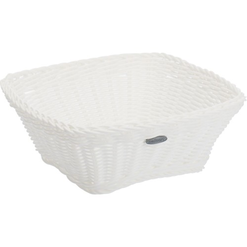 Westmark Korb »Coolorista« quadratisch, 23 x 23 x 9 cm, weiß